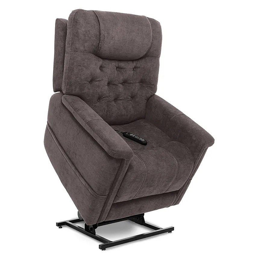 VivaLift! Legacy PLR-958 Lift Chair - Saville Grey Fabric - By Pride Mobility