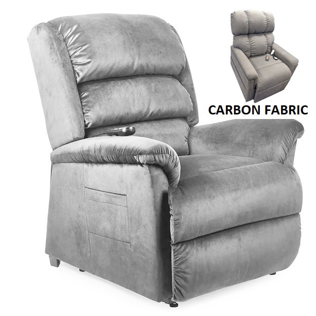 Relaxer PR766 With Maxicomfort Lift Chair - Alta™ Carbon Fabric - By Golden Technologies