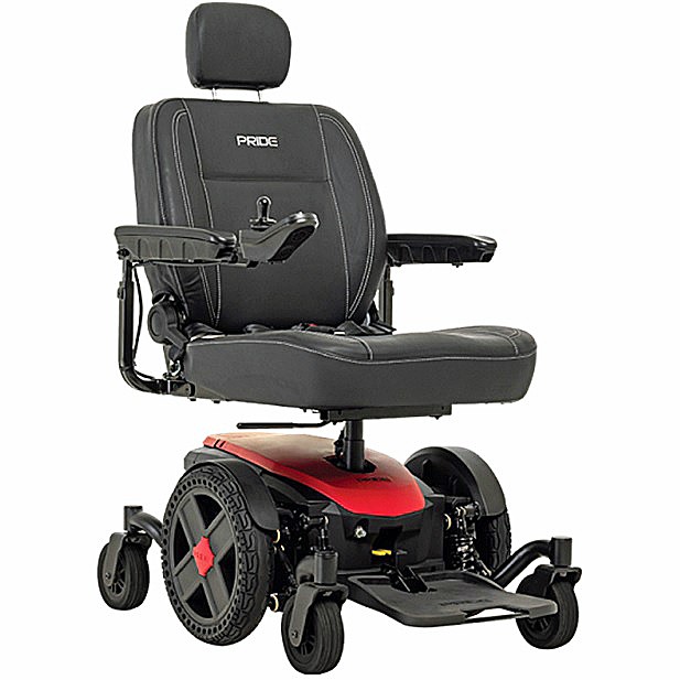 Jazzy EVO 614 Power Chair - Red Matte