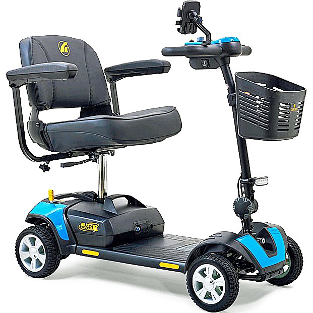 Buzzaround XL 4-Wheel Scooter - Coastal Blue