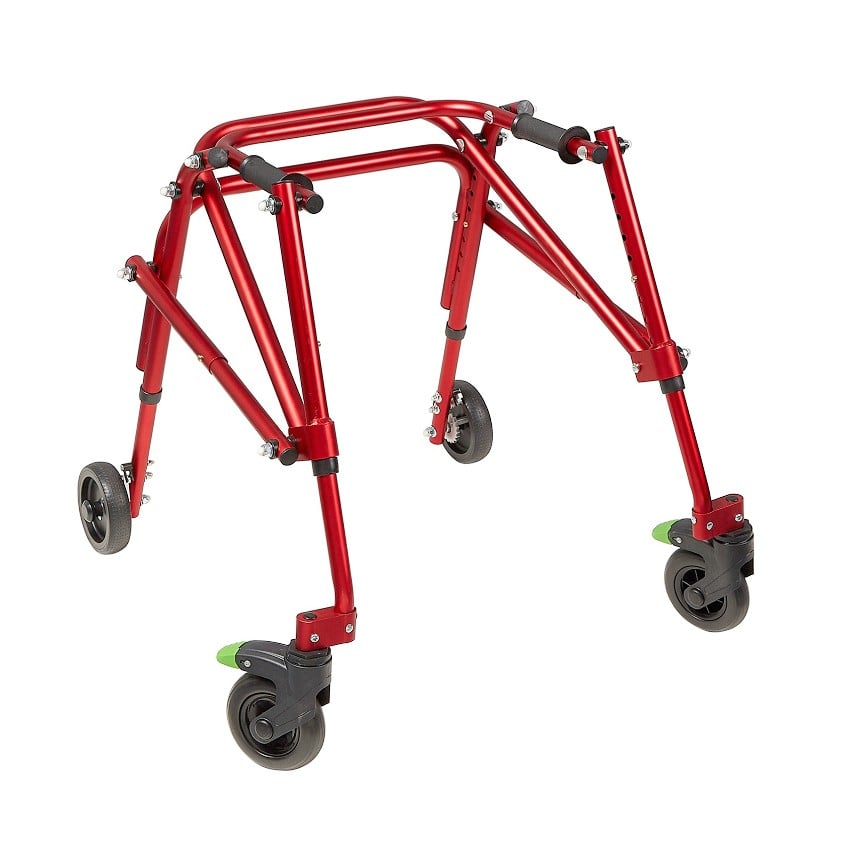 4-Wheeled Klip Model KP4 Small / KP420R Gait Trainer For Children By Circle Specialty