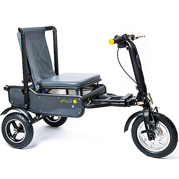 eFOLDi Explorer 3-Wheel Folding Scooter  - Lightweight, Compact, and Easily Folding Scooter - By eFOLDi