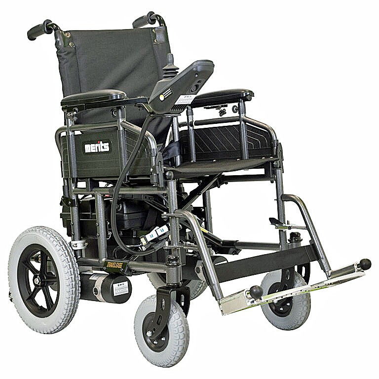 Travel-Ease 18" Wide Seat Folding Power Chair By Merits Health