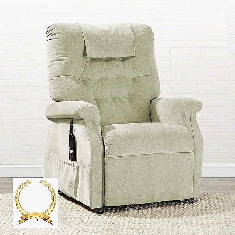 Ashton PR-458 Luxe Edition Lift Chair Recliner By Golden Technologies Luxe NEW Sand Fabric Medium 