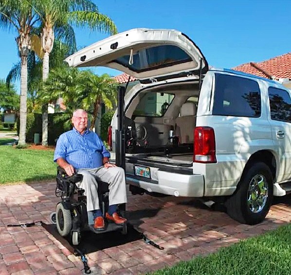 Vehicle Inside Power Chair Lifts