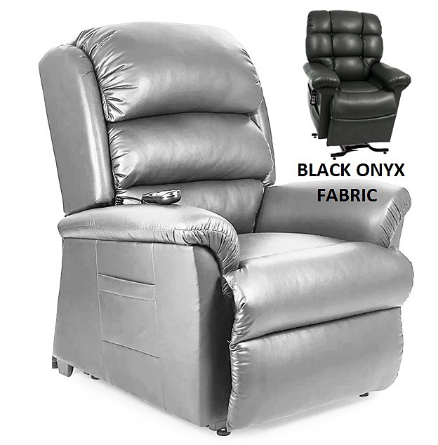 Relaxer PR766 With Maxicomfort Lift Chair - Brisa® Black Onyx Fabric - By Golden Technologies