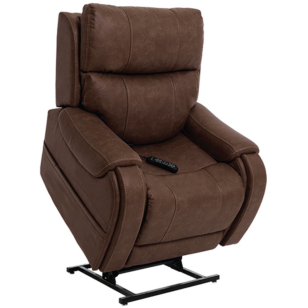 VivaLift! Atlas PLR-985M Lift Chair - Badlands Walnut Fabric - By Pride Mobility