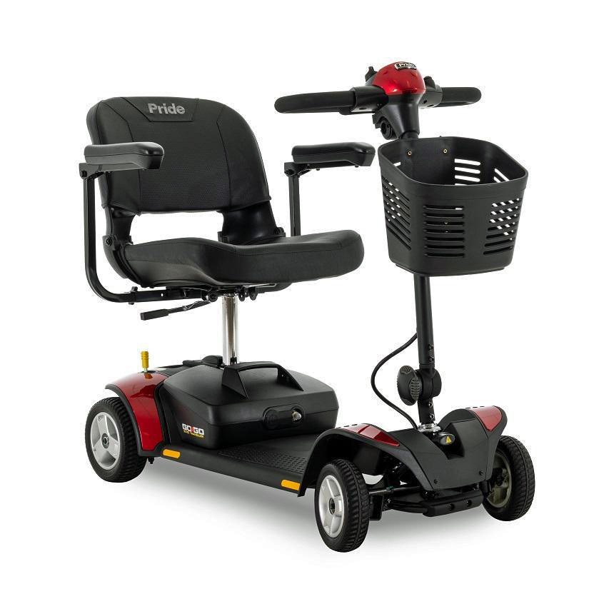 Go-Go Elite Traveller® 4-Wheel Travel Scooter Model No. S44E / SC44E By Pride Mobility