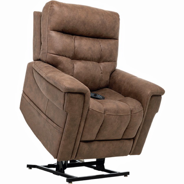 VivaLift! Radiance Lift Chair Recliner By Pride Mobility Canyon Silt Fabric 