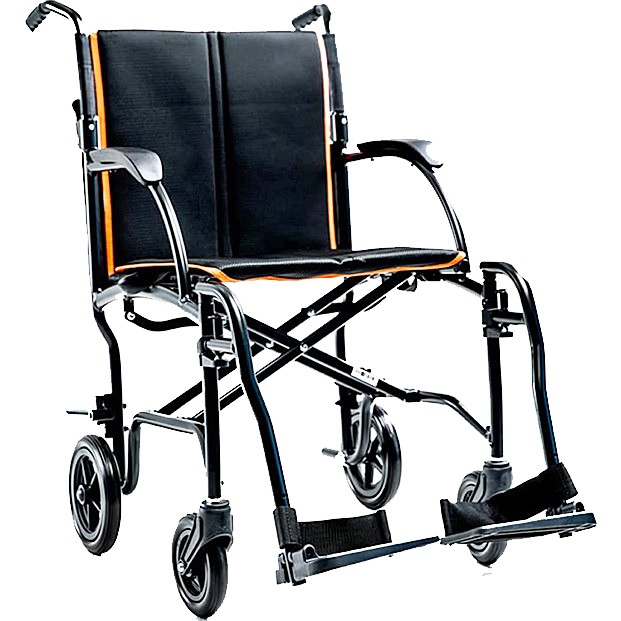 Feather Transport Featherweight Travel Wheelchair w/o Handbrakes