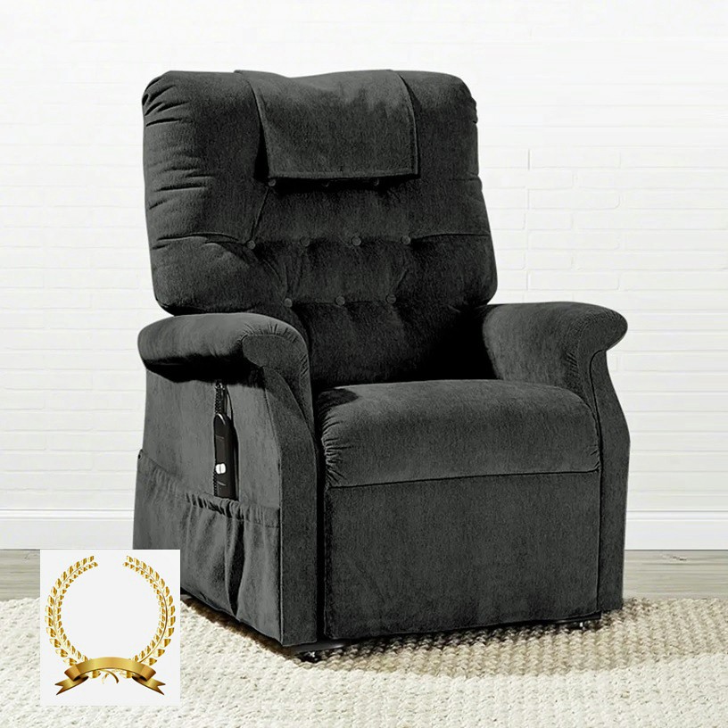 Ashton PR458 Lift Chair - Luxe Storm Fabric - By Golden Technologies