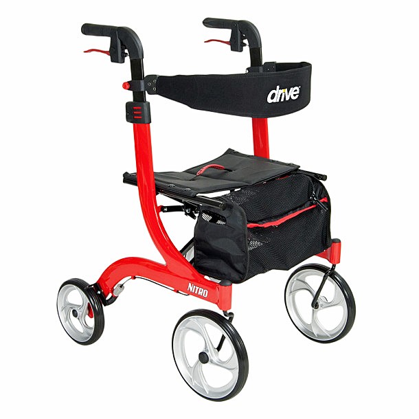 Nitro Standard Model RTL10266 Rolling Walker By Drive Medical