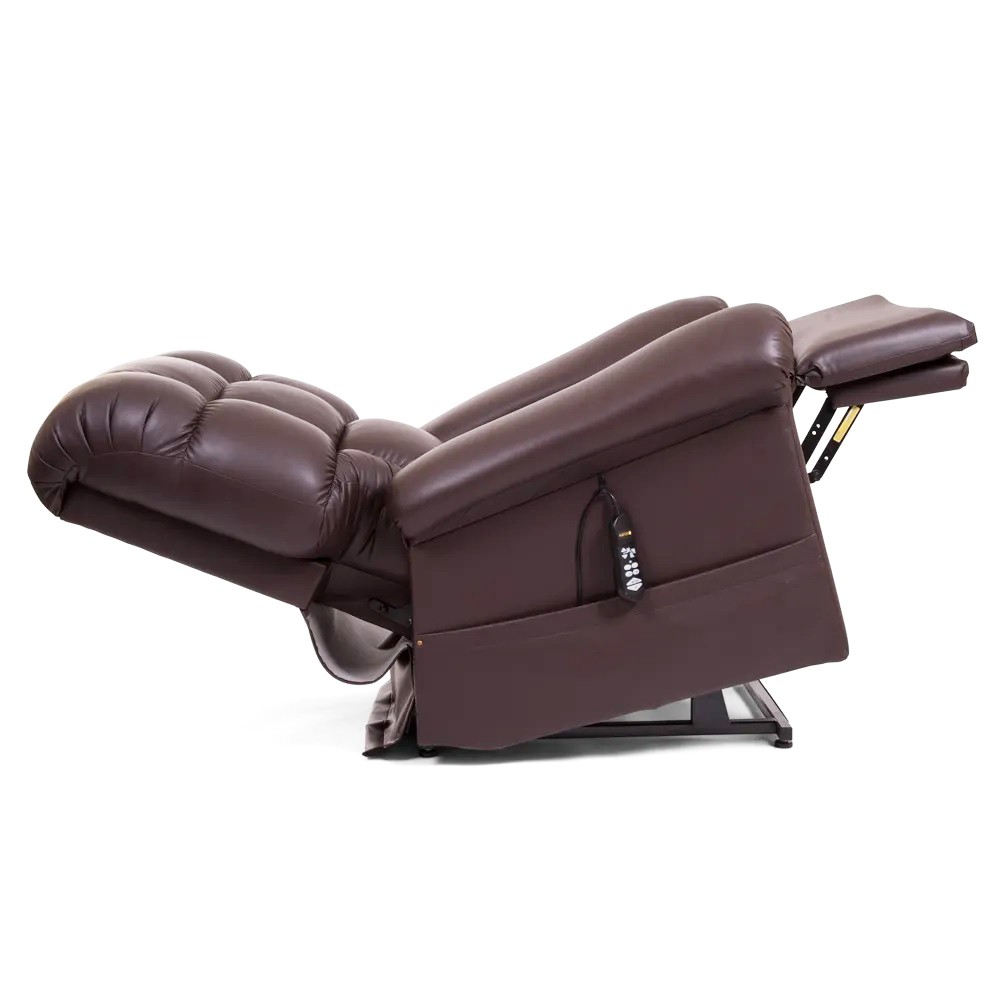 Lounge Reclined Medium Power Lift Chair Recliners 
Twilight Full Recline Position