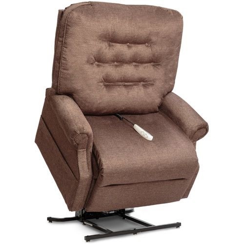 Heritage Heavy Duty LC-358XXL 2-Position Lift Chair Recliner By Pride Mobility Cloud 9 Walnut Fabric 