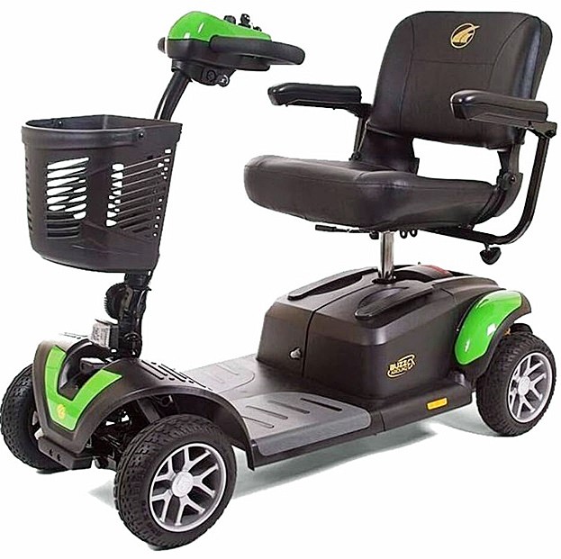 Buzzaround EX 4-Wheel Scooter 20" Seat - Green