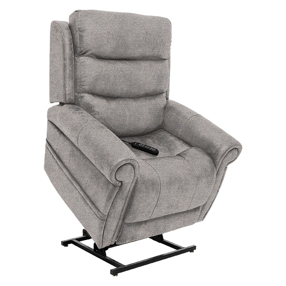 VivaLift! Tranquil 2 PLR935 Lift Chair - Crypton Aria Cool Grey Fabric - By Pride Mobility