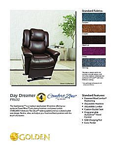 Daydreamer Powerpillow PR632 Lift Chair Brochure 