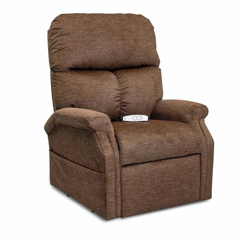 Classic LC-250 3-Position Lift Chair Recliner By Pride Mobility Cloud 9 Walnut Fabric Medium  