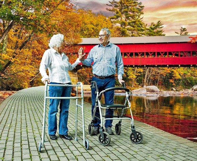 Connecticut Lifestyle Rollator Walker