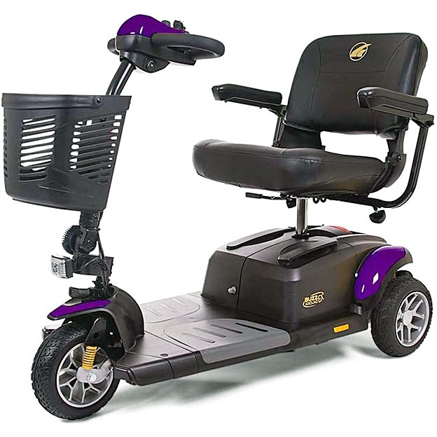 Buzzaround EX 3-Wheel Scooter - Purple