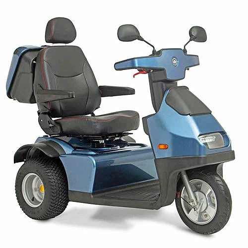 Afikim Afiscooter S3 Single Seat - 3-Wheel Scooter Color: Blue