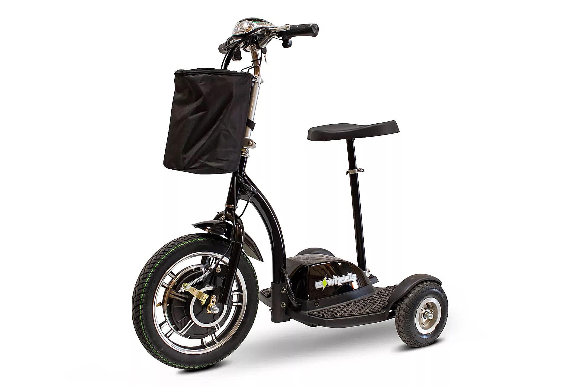 EW-18 Stand-N-Ride Scooter - Black Color - By EWheels