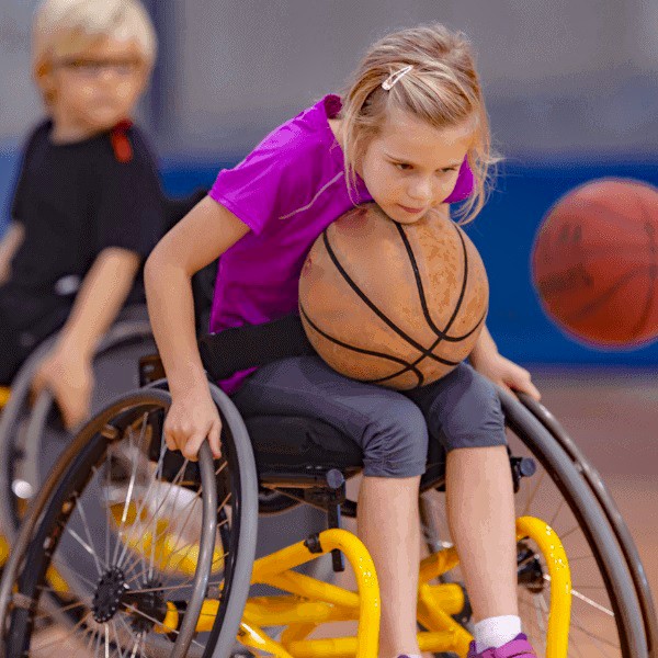 The Power of Play - All Sport Court Wheelchairs