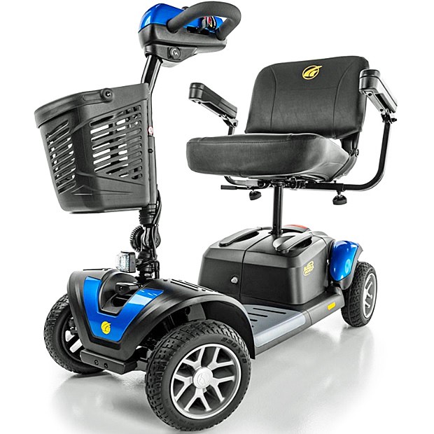 Buzzaround EX 4-Wheel Scooter 18" Seat - Blue