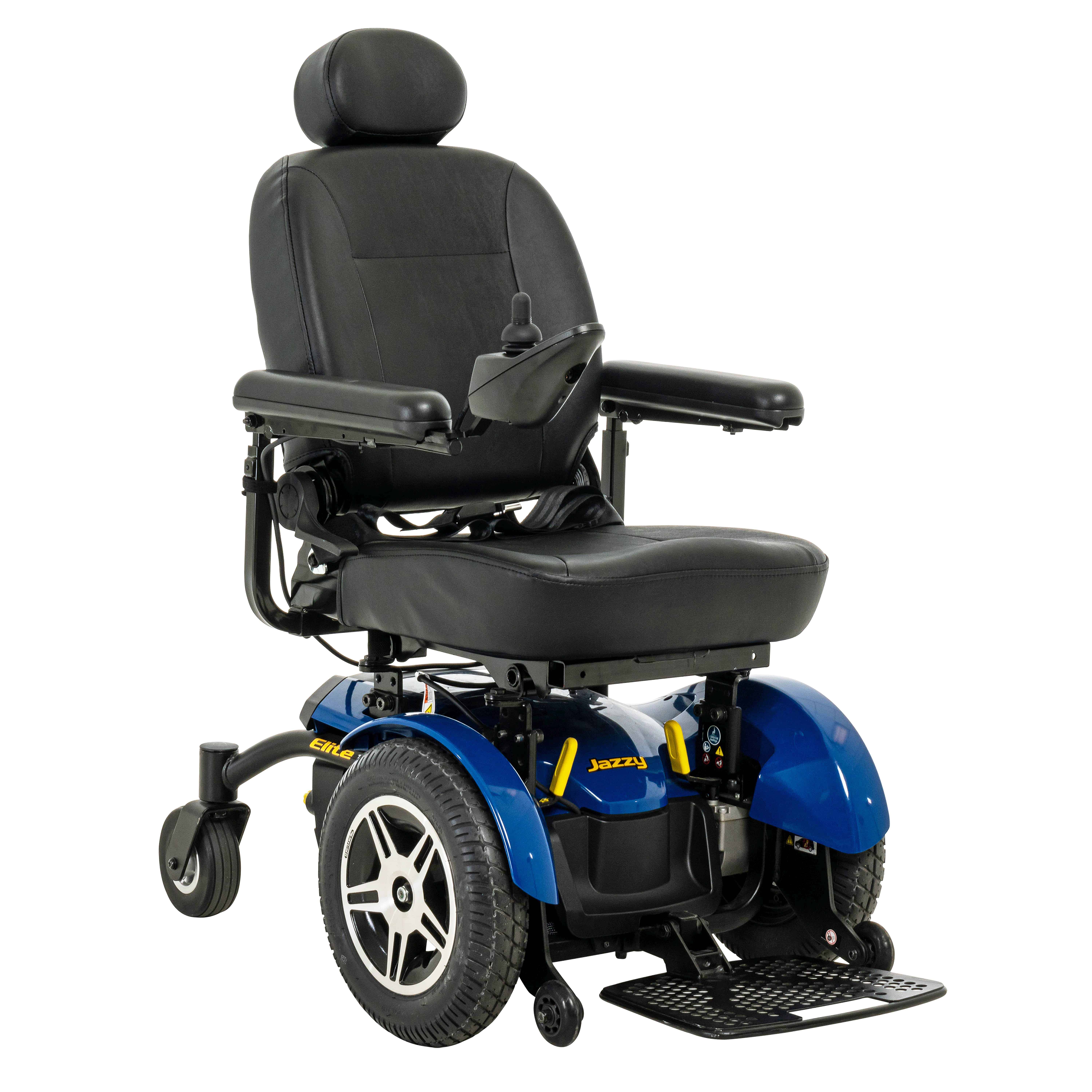 Jazzy Elite 14 Power Chair Model 14-2S-C, 14-C Full Size Power Chair Wheelchair By Pride Mobility With High-Back Seat