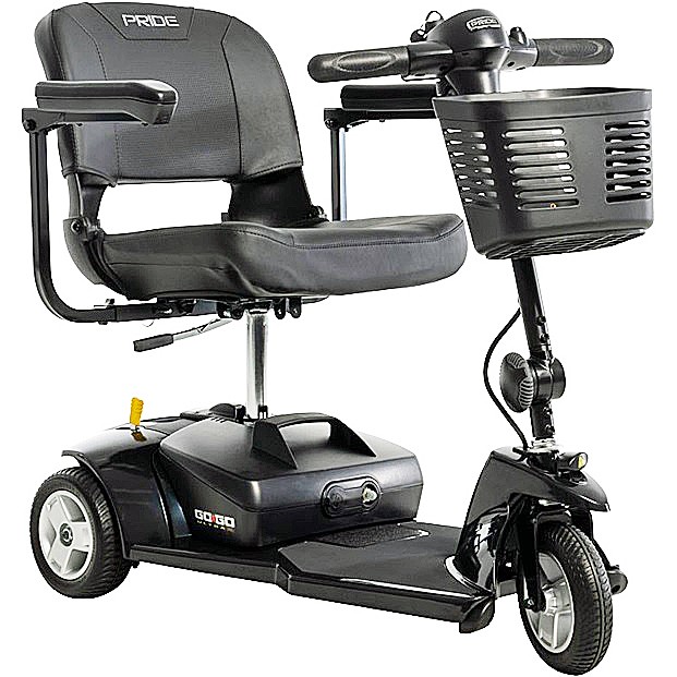 Go-Go Ultra X Portable - Black Color - By Pride Mobility.