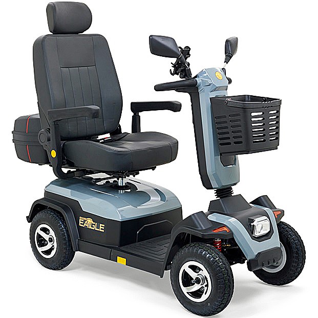 Golden Eagle™ Heavy-Duty 4-Wheel Scooter - Grey