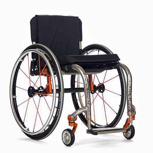 TiLite ZR Series 2 Model ZRSERIES2 Ultra Light Weight Titanium Manual Wheelchair By TiLite