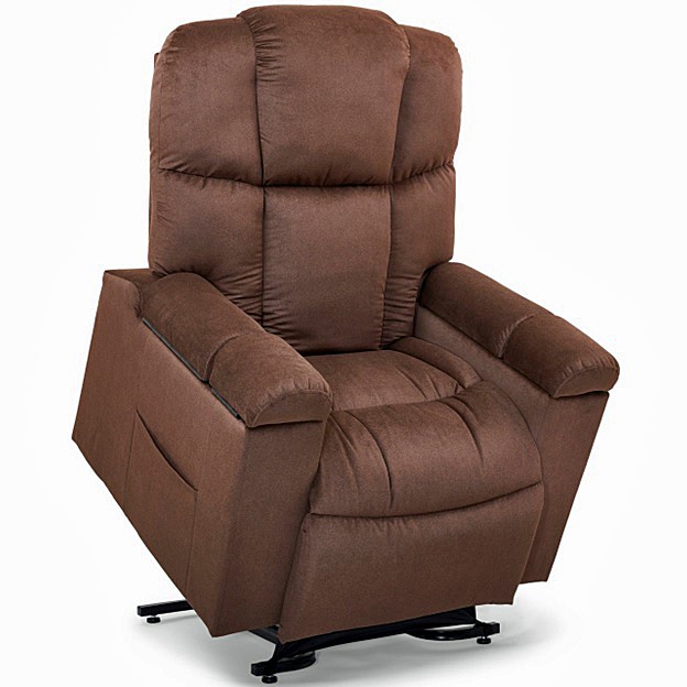 Regal PR-504 Power Lift Chair Recliner with MaxiComfort - Tucker Hazelnut Fabric - By Golden Technologies