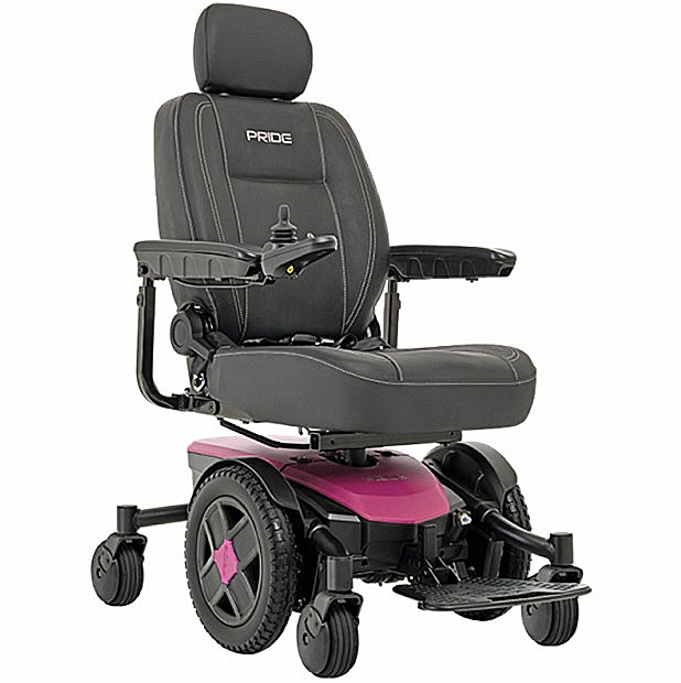 Jazzy EVO 613LI Power Chair - w/Lithium-Ion Batteries - Sugar Plum Matte