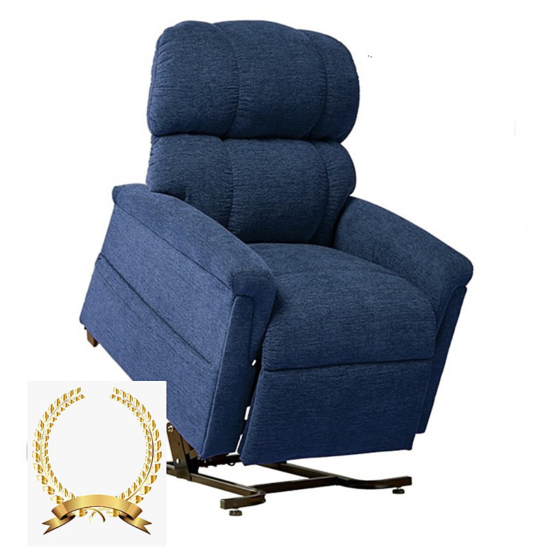 Comforter PR535 Luxe Edition Lift Chair with Maxicomfort Positioning - Luxe Sapphire Fabric - By Golden Technologies