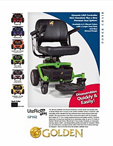 LiteRider Envy Power Chair Brochure