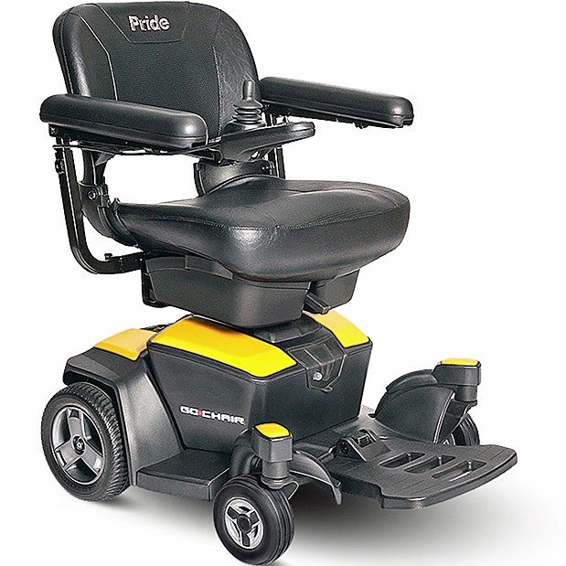 Go-Chair Portable Electric Power Chair - Citrine Yellow