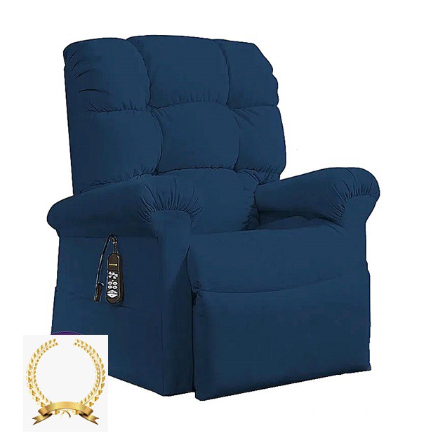 Cloud PR510 Luxe With MaxiComfort Lift Chair - Luxe Sapphire Fabric - By Golden Technologies