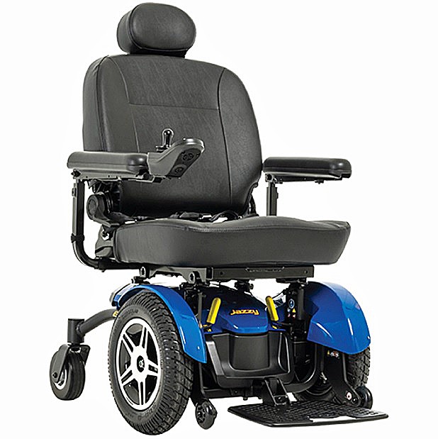 Jazzy Elite HD Power Chair - Heavy Duty -Jazzy Blue