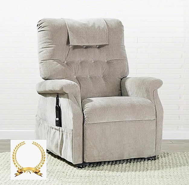 Ashton PR-458 Luxe Edition Lift Chair Recliner By Golden Technologies Luxe NEW Stone Fabric Medium 