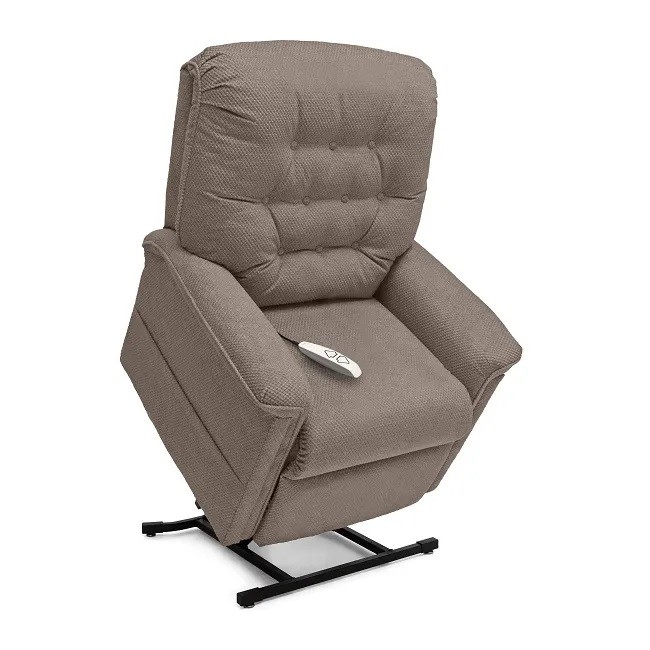 Heritage LC-358 Lift Chair - Cloud 9 Stone Fabric - By Pride Mobility