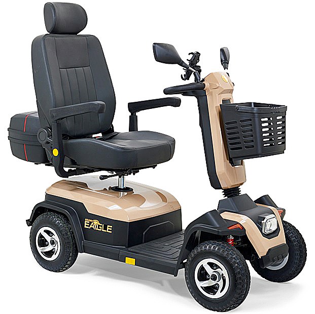 Golden Eagle™ Heavy-Duty 4-Wheel Scooter - Tan