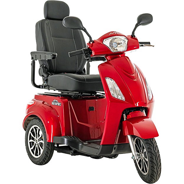 Baja™ Raptor® 2 3-Wheel Recreational Scooter Color: Candy Apple Red