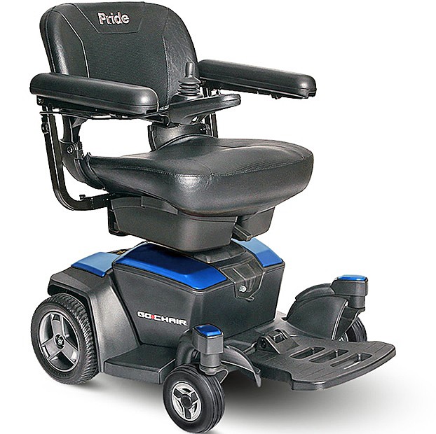 Go-Chair Portable Electric Power Chair - Sapphire Blue