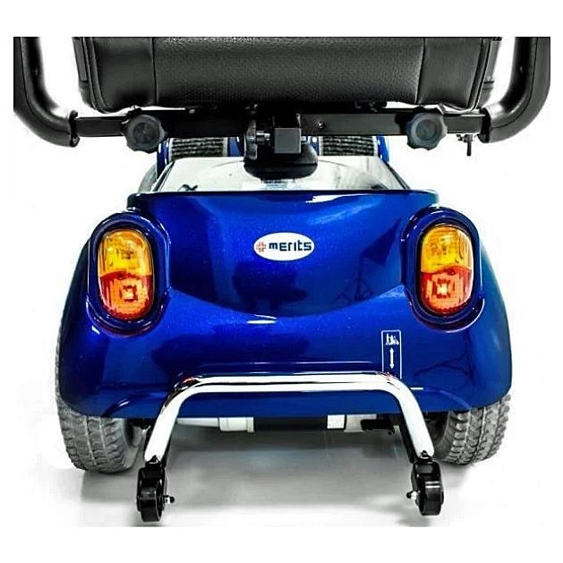 Pioneer 4 - 4-Wheel Scooter - Tail Lights and Hazard Lights for Safety - By Merits Health