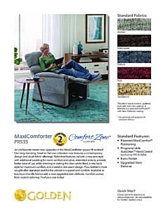 Comforter PR535 Lift Chair Brochure