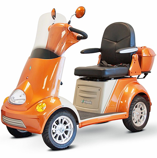 EW-52 4-Wheel Recreational Scooter - Orange