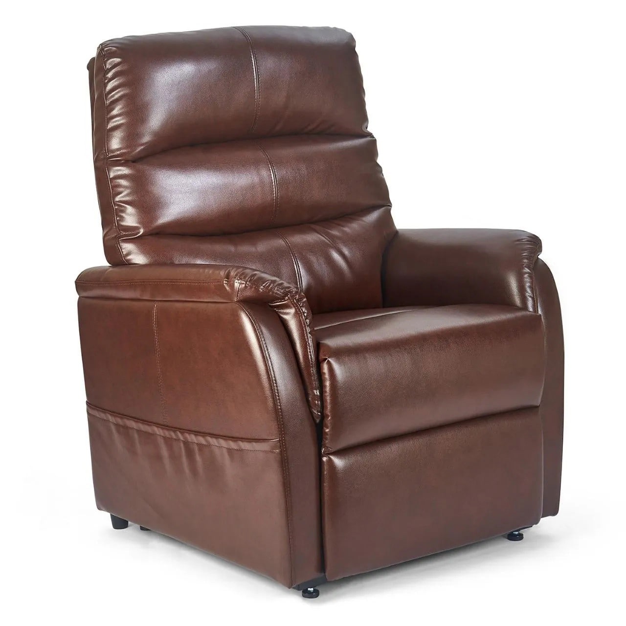 Elara PR-118 3-Position Lift Chair Recliner By Golden Technologies Anli Chestnut Fabric Medium Small | Large