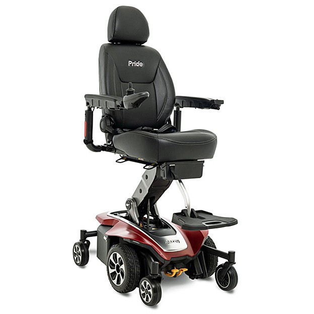 Jazzy Air® 2 Power Chair Wheelchair - Elevating Seat - Garnet Red