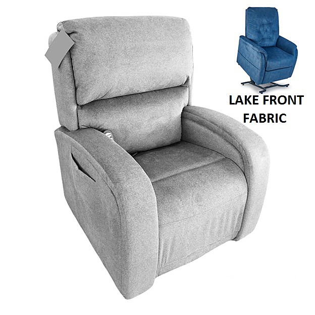 EZ Sleeper PR735 With Maxicomfort Lift Chair - New Imagine Lake Front Fabric - By Golden Technologies